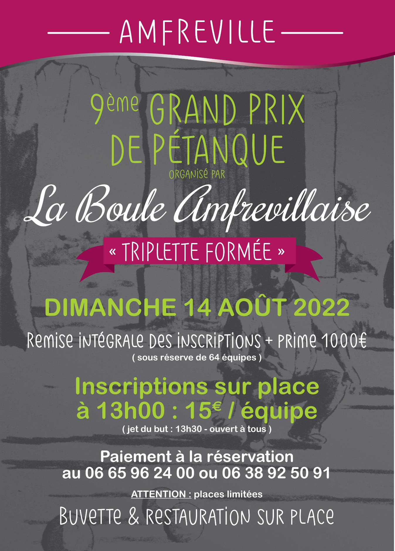 9ème Grand Prix de Pétanque - Amfreville